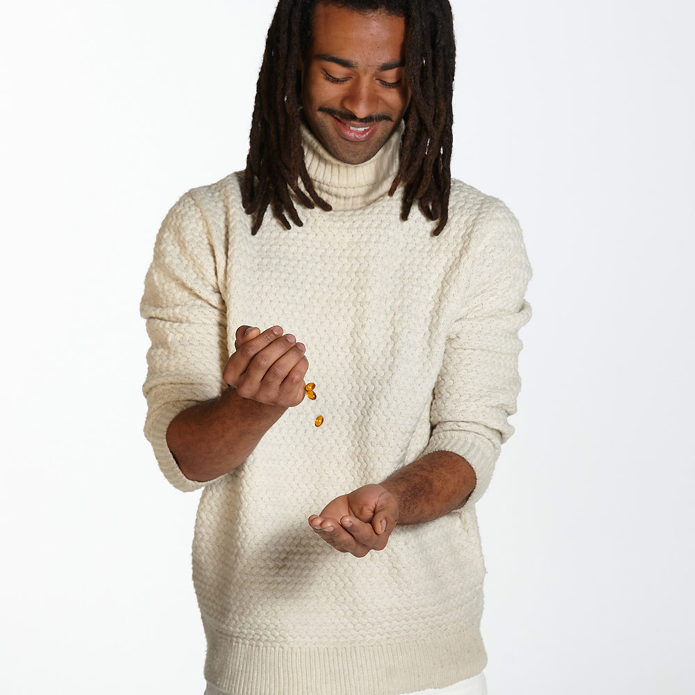 Mently Kapseln Hand Mently Kapseln Hand