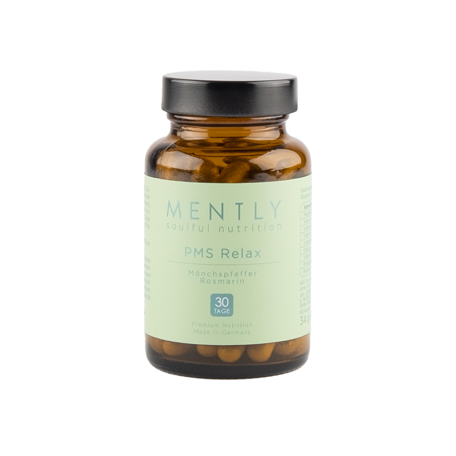 Mently Nahrungsergänzungsmittel PMS Relax Mently Nahrungsergänzungsmittel PMS Relax